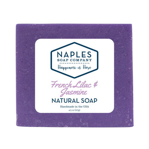 French Lilac & Jasmine Natural Soap