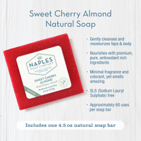 Sweet Cherry Almond Natural Soap Key Benefits