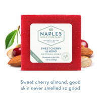 Sweet Cherry Almond Natural Soap Short Description